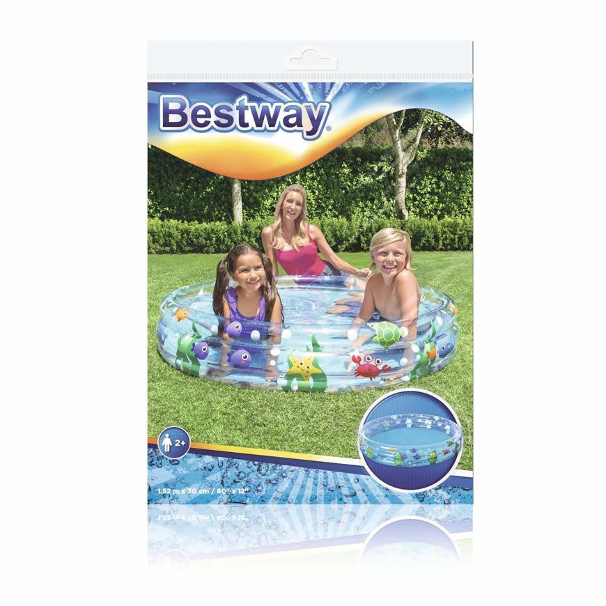 BESTWAY, 51004, Deep Dive 3, felfújható gyermekmedence, 1,52 x 0,30 m