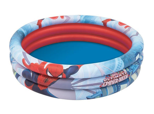 BESTWAY, 98018, Spider-Man felfújható gyermekmedence, 1,22 x 0,30 m