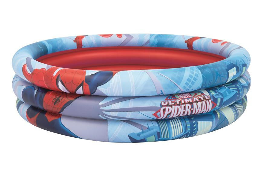 BESTWAY, 98018, Spider-Man felfújható gyermekmedence, 1,22 x 0,30 m