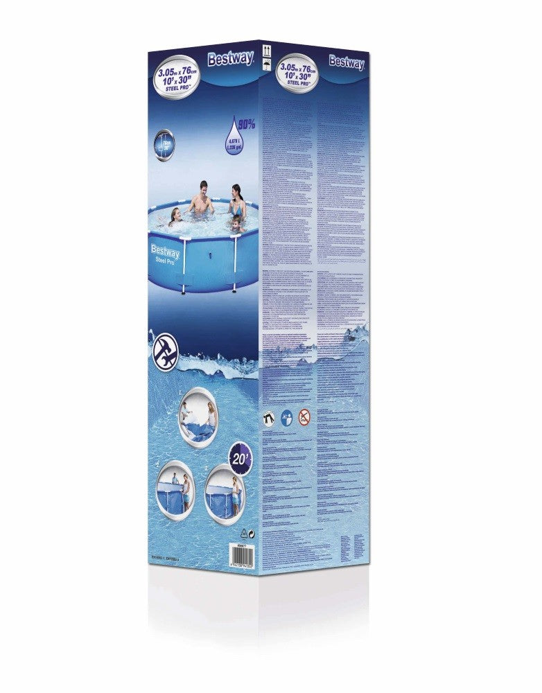 BESTWAY Steel Pro medence D3,05m x 76cm (56677)