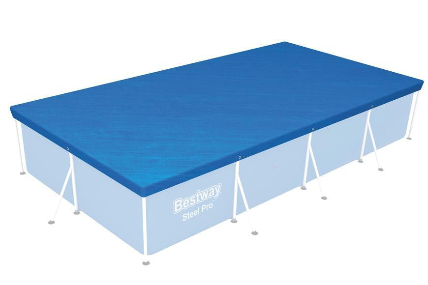 BESTWAY 4m x 2,11m csővázas medence védőtakaró (58107) (FFF 115)