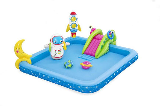 BESTWAY, 53126, Little Astronaut, felfújható gyermekmedence, 2,28 x 2,06 x 0,84 m
