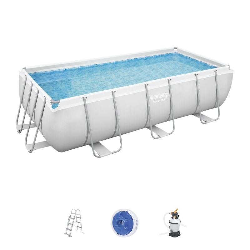 BESTWAY Power Steel medence szett, 4,04 x 2,01 x 1,00 m (56442)