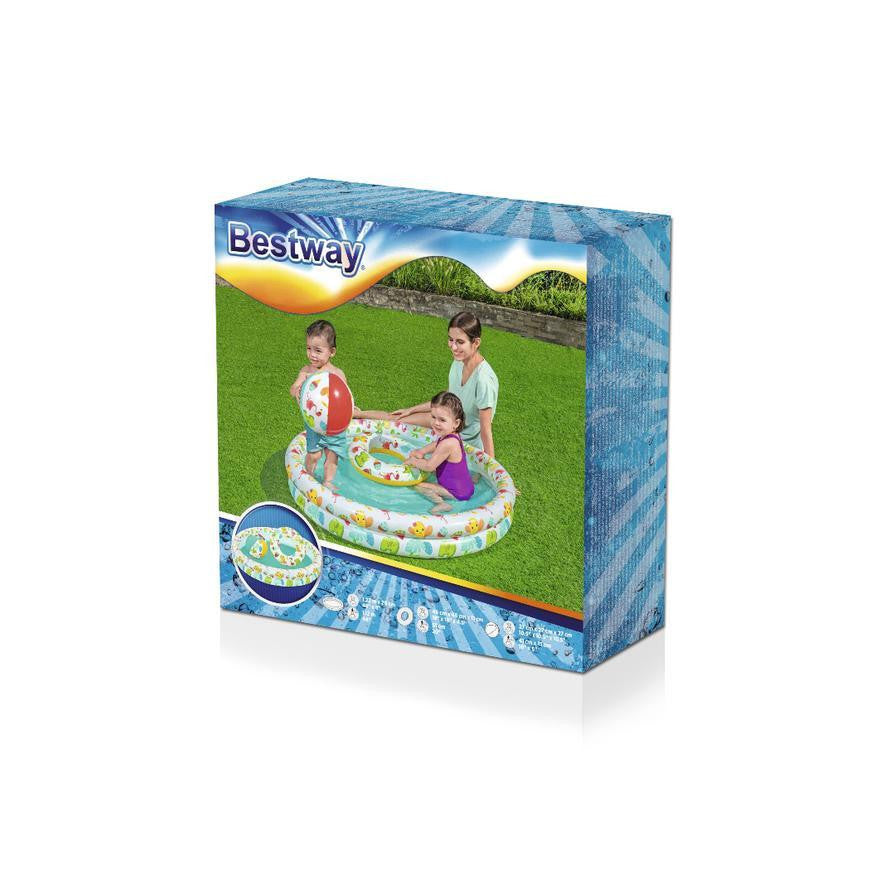 BESTWAY medence, 51124, Play Pool Set, 1,22x0,20 m