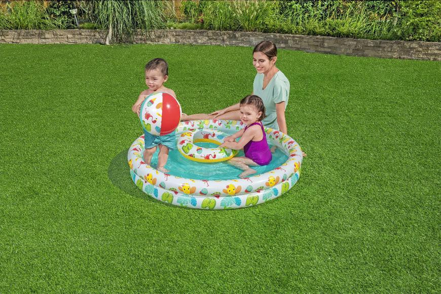 BESTWAY medence, 51124, Play Pool Set, 1,22x0,20 m