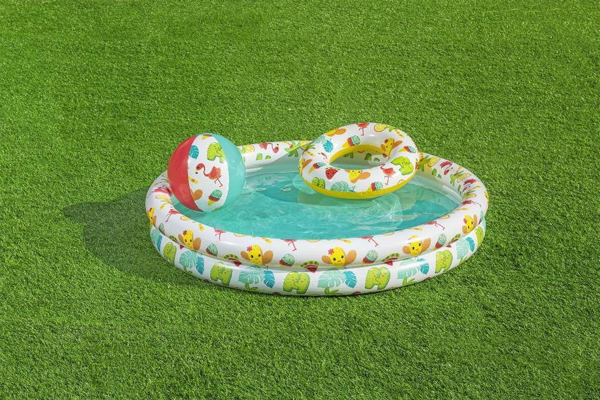 BESTWAY medence, 51124, Play Pool Set, 1,22x0,20 m