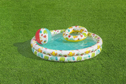 BESTWAY medence, 51124, Play Pool Set, 1,22x0,20 m