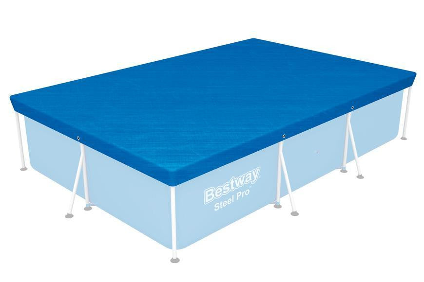 BESTWAY 3m x 2,01m csővázas medence védőtakaró (58106) (FFF 123)