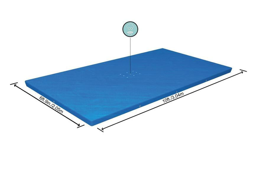 BESTWAY 3m x 2,01m csővázas medence védőtakaró (58106) (FFF 123)