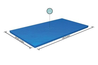 BESTWAY 3m x 2,01m csővázas medence védőtakaró (58106) (FFF 123)