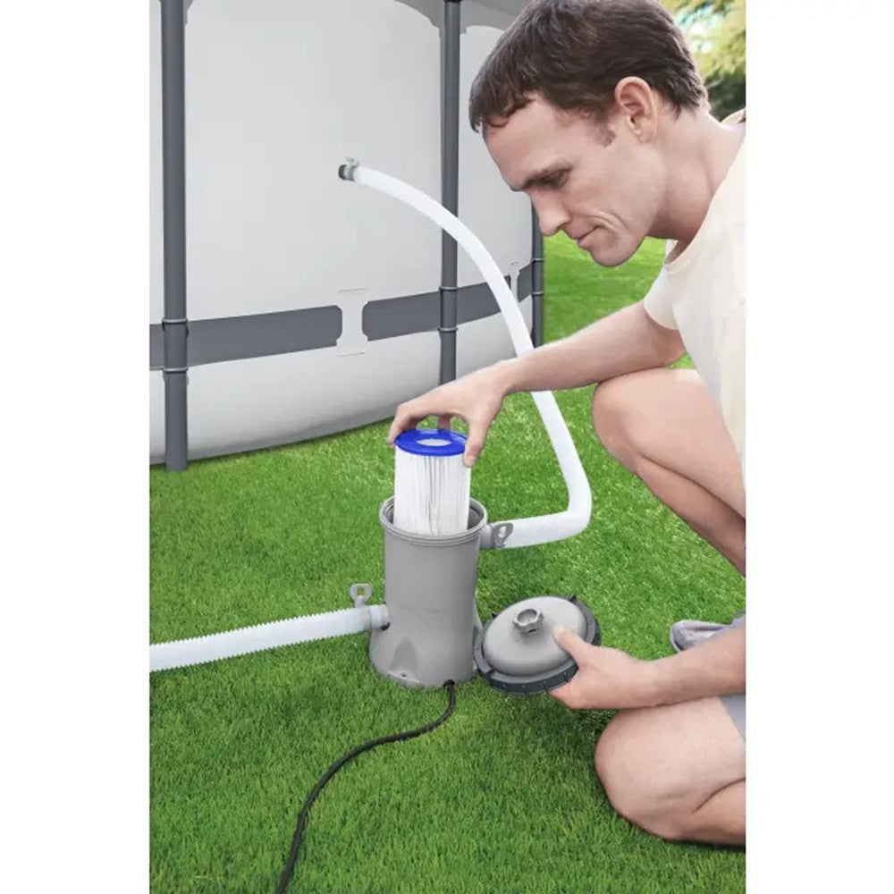 Papírszűrős vízforgató, BESTWAY FlowClear, 3m3/h (58386)
