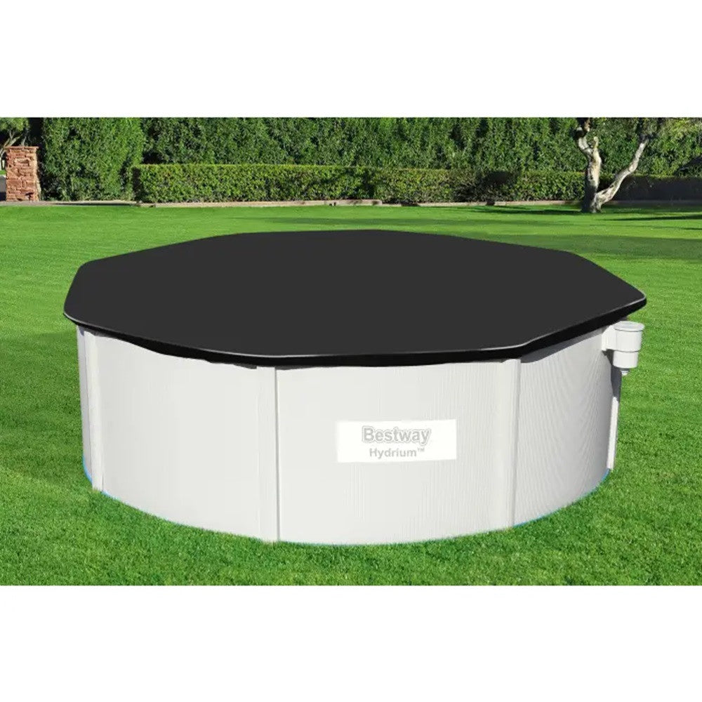 Medence védőtakaró, BESTWAY FlowClear, fekete, 3,96 mm (58292)