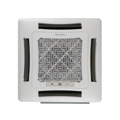 Technik Cool fan coil, kazettás, kétcsöves kivitel,  2,75 kw/3,4 kw, 664 x 594 x 292 mm