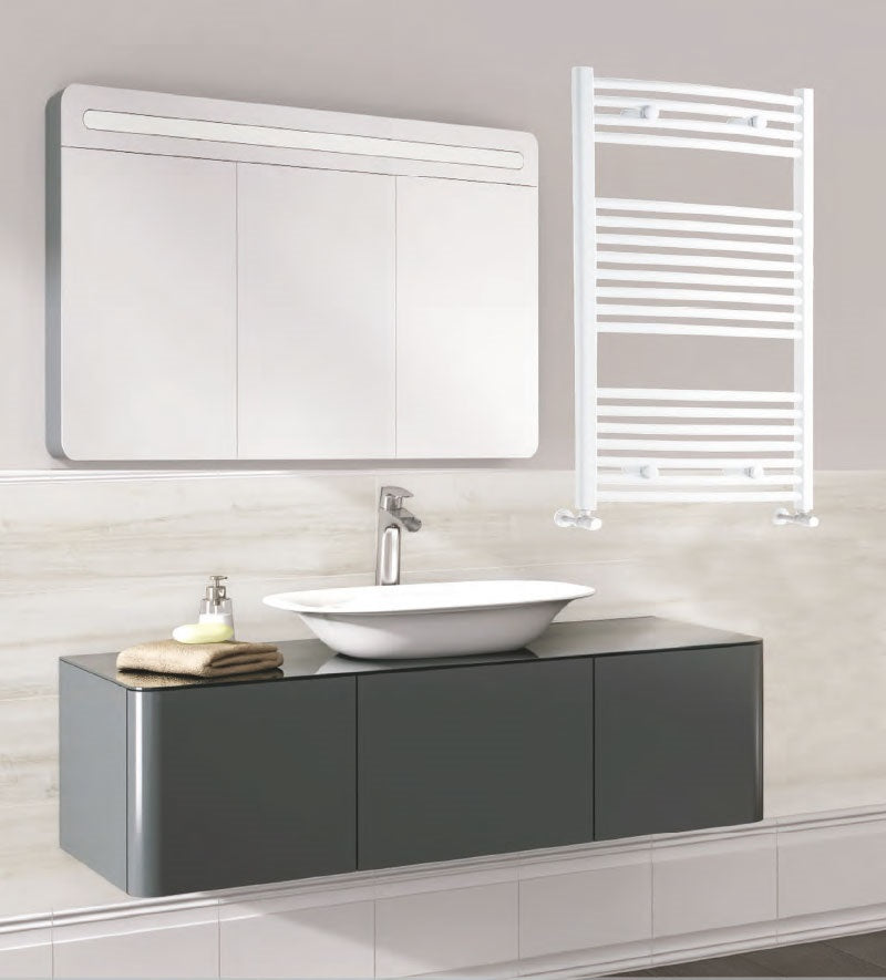 Technik Therm Angora 600x1700 íves fehér törölközőszárító radiátor