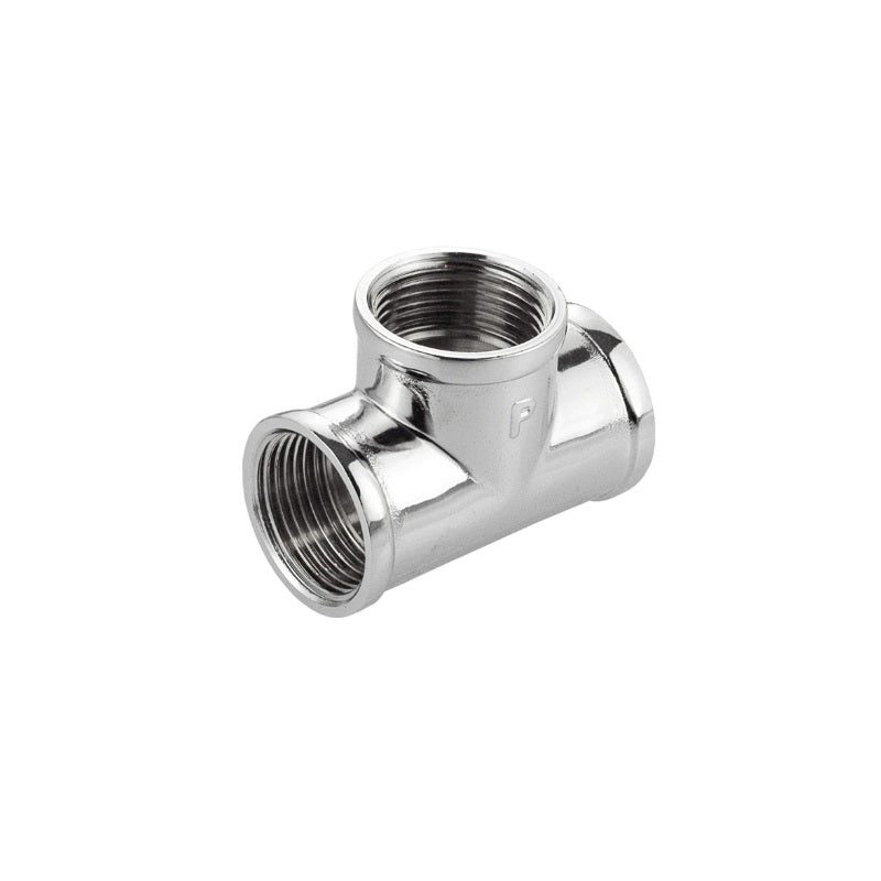 Technik Therm sárgaréz t idom króm 1/2"