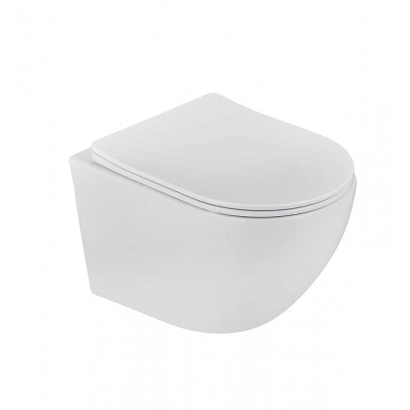 Strohm Teka Manacor fali wc rimless ovális, ülőkével!