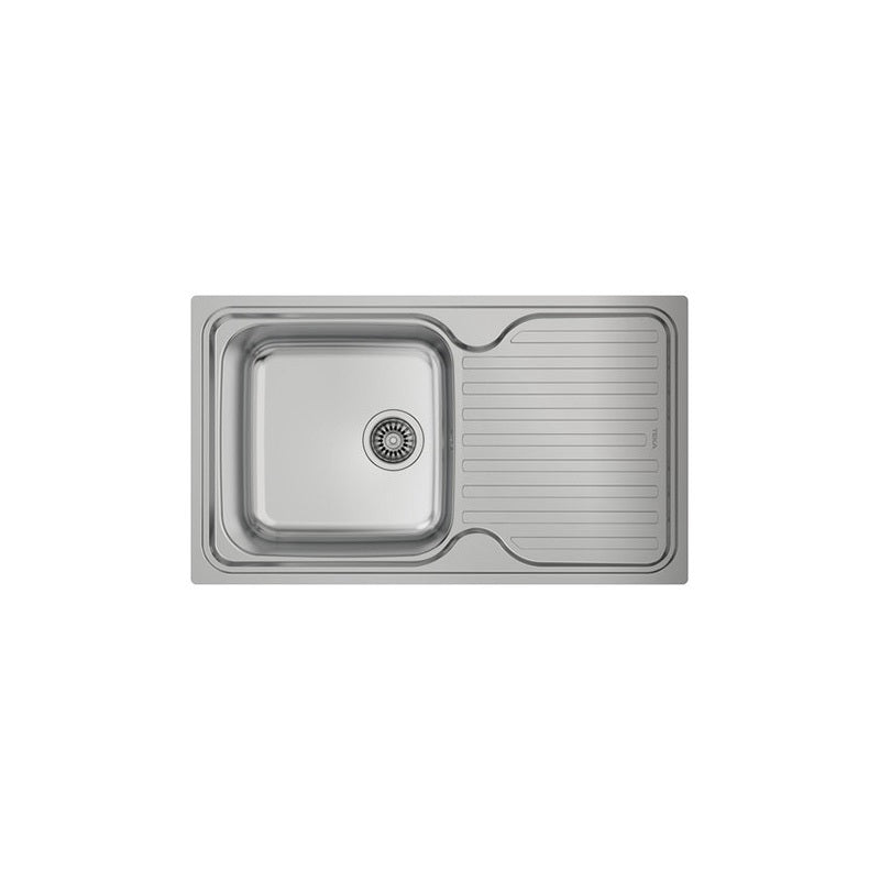 Teka mosogató rozsdamentes beépített classic 86 1b 1d 860*500 + 61001113 szifon