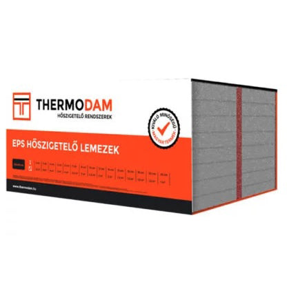 Thermodam EPS 100 Lépésálló Hőszigetelő Lemez 1000x500x100