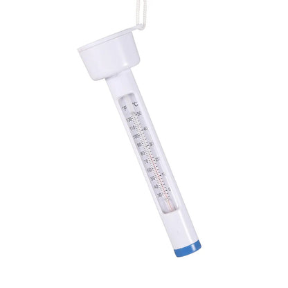 Medence hőmérő, fehér