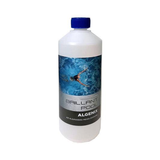 Algaölő folyadék medencéhez 1,0l Algenix Brillant Pool