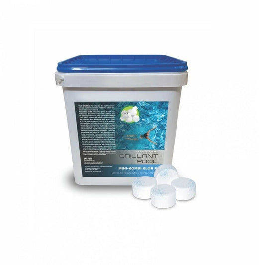 Brillant Pool Mini-kombi Klór  (20 gr), 95 %, 5 kg, klórtabletta