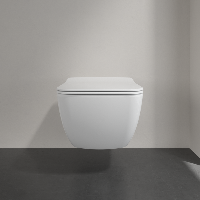 Villeroy & Boch Venticello perem nélküli fali wc kombipack,  slimseat line