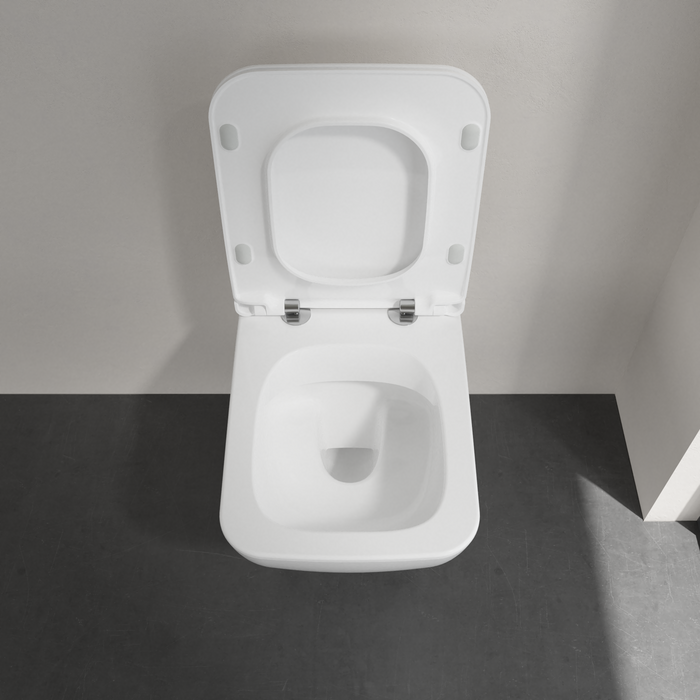 Villeroy & Boch Venticello perem nélküli fali wc kombipack,  slimseat line