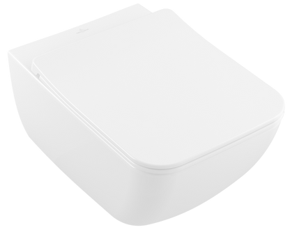 Villeroy & Boch Venticello perem nélküli fali wc kombipack,  slimseat line