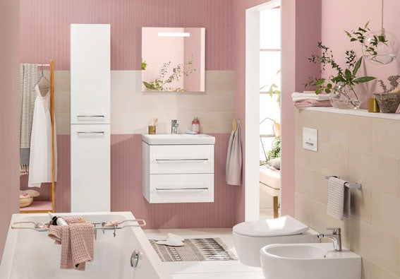 Villeroy & Boch More To See One tükör 60x60 cm led világítással