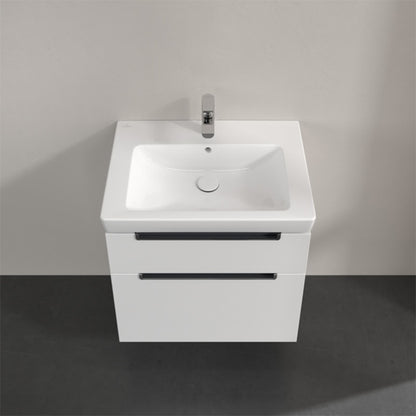 Villeroy&Boch Subway 2.0 alsószekrény, 2 kihúzható fiók, 637x454x590 mm, fényes fehér