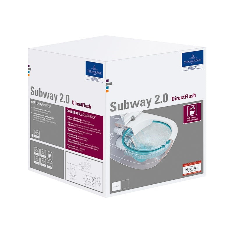 Villeroy & Boch Subway 2.0 kombipack