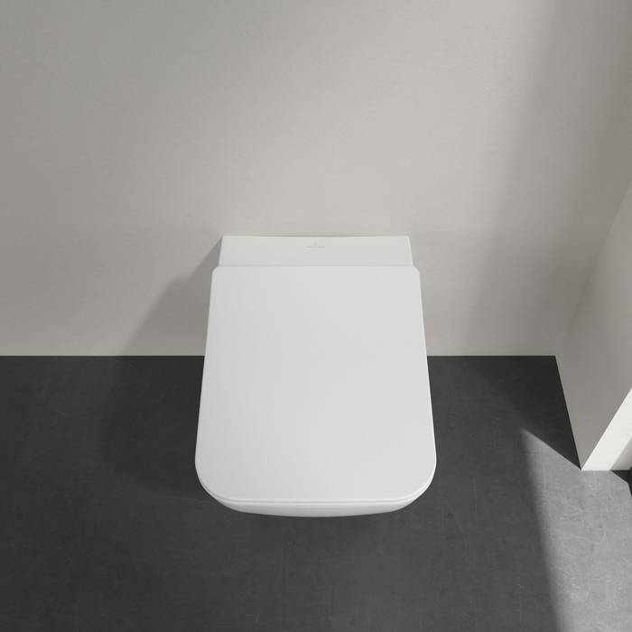 Villeroy & Boch Venticello perem nélküli fali wc kombipack,  slimseat line, ceramicplus