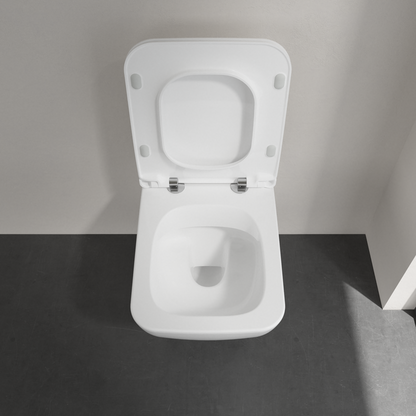 Villeroy & Boch Venticello perem nélküli fali wc kombipack,  slimseat line, ceramicplus