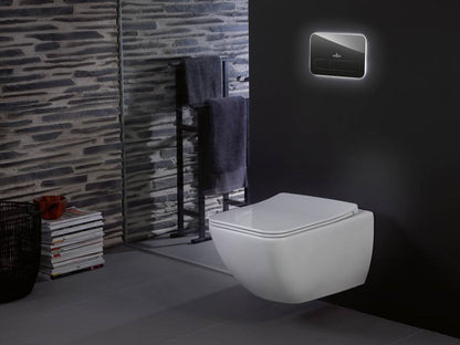 Villeroy & Boch Venticello perem nélküli fali wc kombipack,  slimseat line, ceramicplus