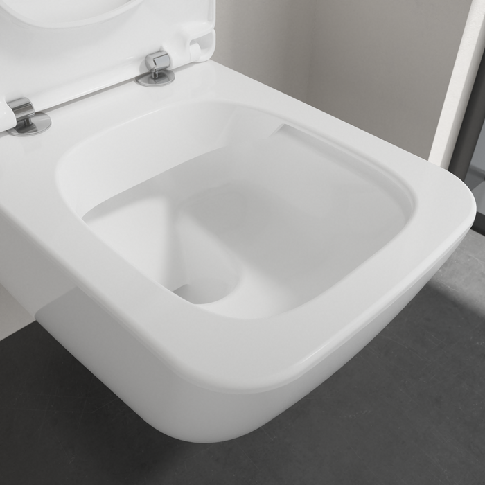 Villeroy & Boch Venticello perem nélküli fali wc kombipack,  slimseat line, ceramicplus