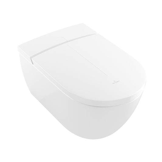 Villeroy & Boch ViClean bidé funkciós wc ülöke gyűrű nélküli mélyöblítésű wc-vel ViClean-i 200 fehér alpin ceramic plus