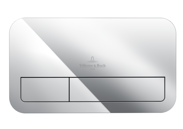 Villeroy & Boch ViConnect wc nyomólap  2 menny. Króm