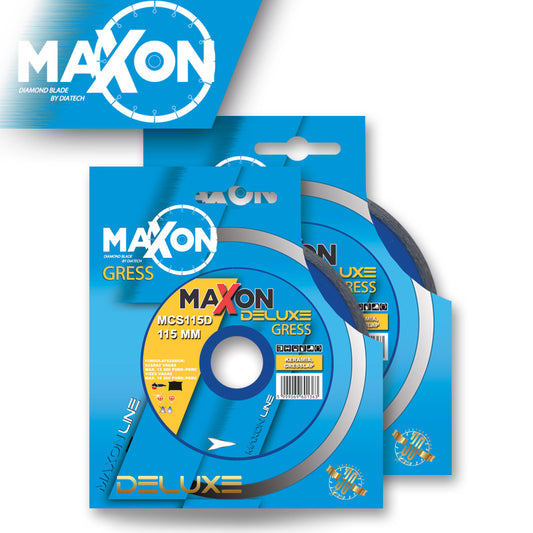 Maxon csempe CLASSIC 125x22,2x7 mm gyémánt vágótárcsa, DELUXE GRESS