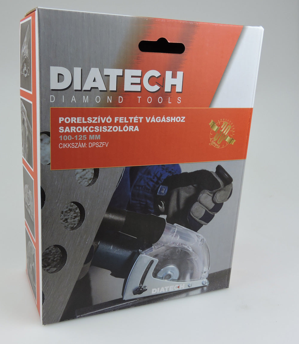 Diatech porelszívó feltét vágáshoz sarokcsiszlóra 100-125 mm