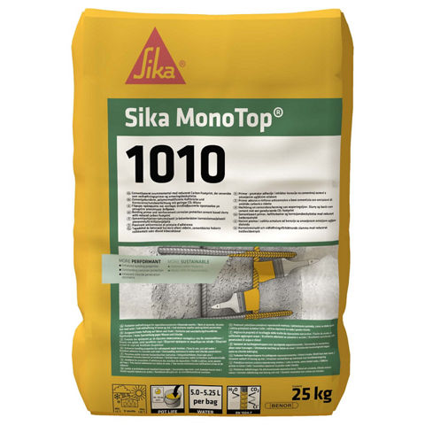 Sika MonoTop®-1010 | Ipari felhasználású betonszerkezet javító anyagok