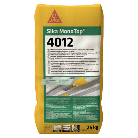 Sika MonoTop®-4012 | Ipari felhasználású betonszerkezet javító anyagok