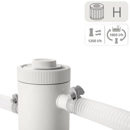 INTEX C330, Papírszűrős vízforgató 1,2m3/h (26602)