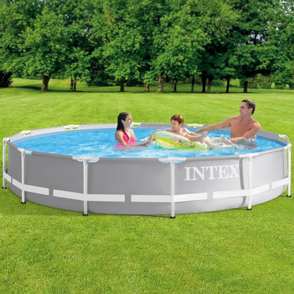 INTEX MetalPrism Pool medence 366 x 76 cm (26710) (sérült csomagolás)