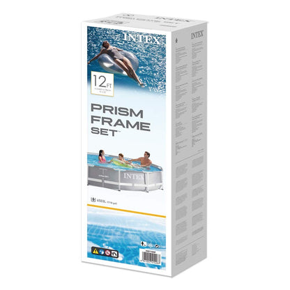 INTEX MetalPrism Pool medence 366 x 76 cm (26710) (sérült csomagolás)