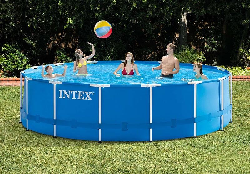 INTEX MetalPrism Set medence 457 x 122 cm (28242)