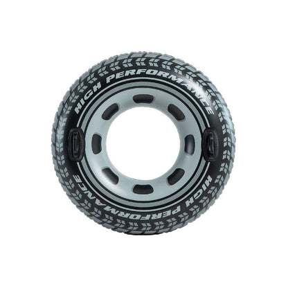 Úszógumi, Intex, Monster Truck Tube, 114 cm, többszínű, felfújható, Monster Truck mintás, fogantyúkkal (56268)
