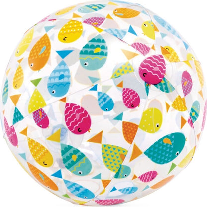 INTEX halmintás strandlabda D51cm (59040)