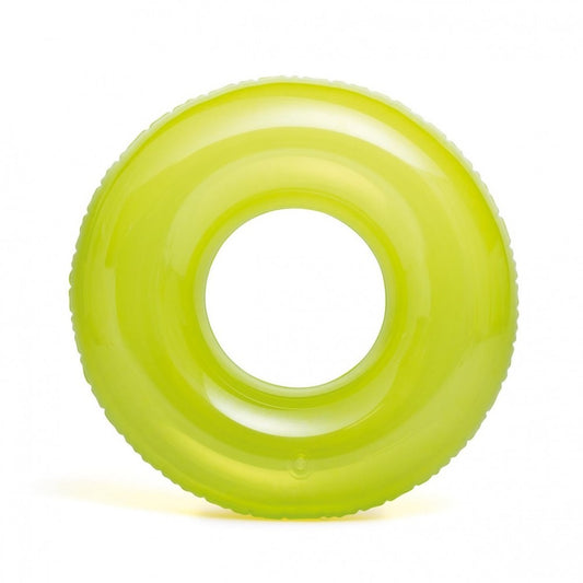 INTEX átlátszó zöld úszógumi D76cm (59260)