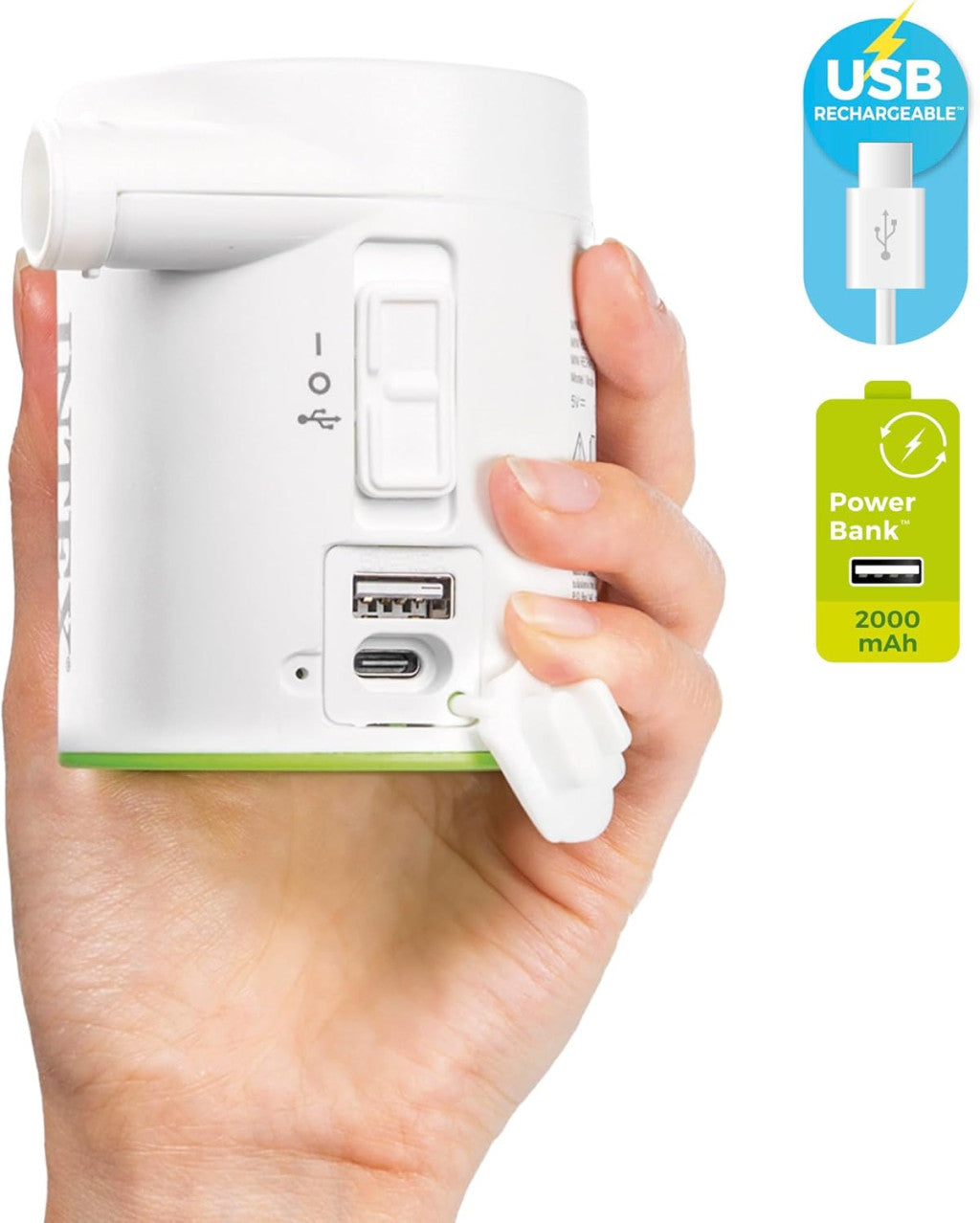 INTEX QUICKFILL USB200Rl Akkumulátoros elektromos pumpa (66637)
