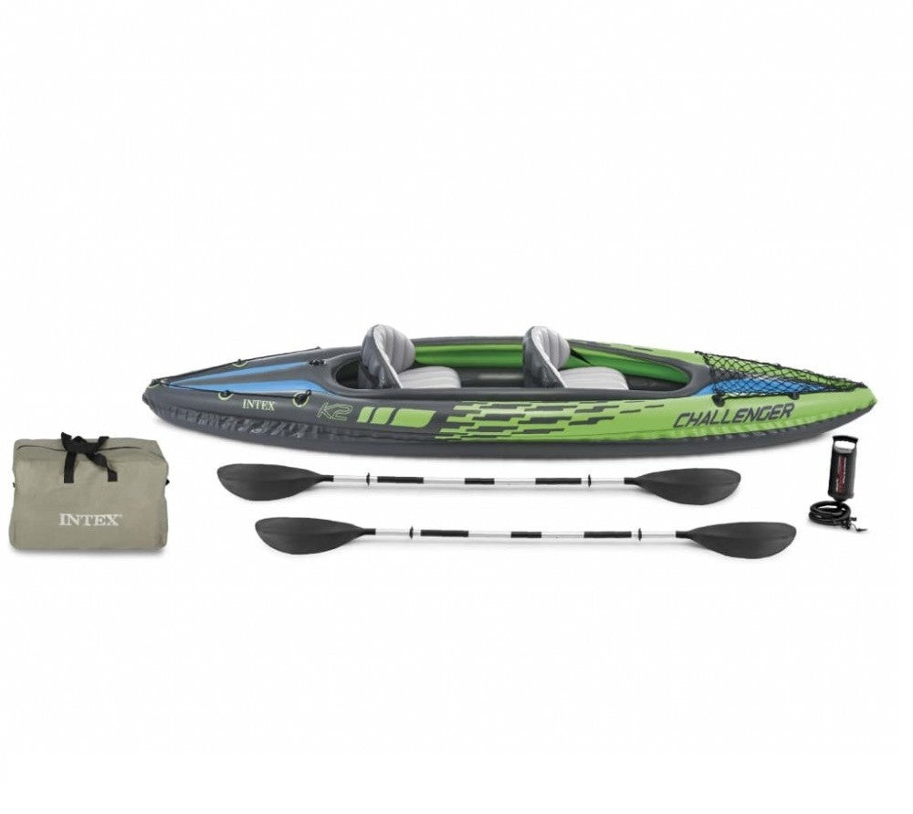 INTEX Challenger K2 felfújható kajak (2 személyes) 351 x 76 x 38cm (68306)